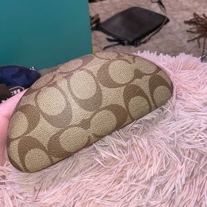 Authentic coach glasses case, never used.